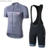 Set di maglia ciclistica santiche set di cicli estivi set di maglie ciclistiche Shorts Shorts BreathAb Mtb Bike Suit L48