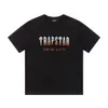 Męskie koszulki marka Trapstar Haikyuu moda gra w Londynie wydrukowane wysokie gram ciężkie podwójne bawełniane anime swobodne koszula krótkie rękawie Mężczyźni T-shirt damskie ubranie 631