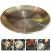 Kaarsenhouders metalen plaat lichtmetalen houder houder decoratieve eettafel kandelaar kandelaar