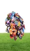 100 pezzi/set in PVC Schema in gomma morbida Incampe del cartone animato scarpe colorate Decorazione animale Friut Beach Forniture Accessori per scarpe per regalo9372200