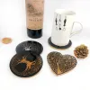 Tree of Life Coasters Harts Epoxy Silicone mögel Gjutning Dekorativ smycken Tray Mold For Home Craft Mating Materies Supplies