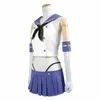 Anime Costumes SingXeng Anime Kantai Collection Cosplay Shimakaze Cosplay Costume Women Sexy Dress Sailor Suit JK Uniform Customize 240411