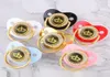 Pacifiers Colors Cartoon Crown Baby Pacifier Golden Dummy Bling Toddler Pacy Orthodontic Nipple Infant Shower Gift 018 MonthsPac3672935