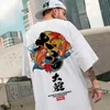 Męskie szczęście karpowe T-shirty Summer Funny Fashion Thirt Męski krótki rękaw Y2K Tshirt Hip Hop Streetwear Tee Tops 240402