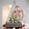 装飾的な花10 pcs偽の木のミニチュアランドスケープクラフト用ココナッツシミュレーションモデルのおもちゃのための木