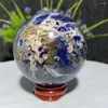 Decoratieve beeldjes Natural Blue Sodalite Sphere Quartz Crystal Ball Massaging Meditatie Reiki Healing Stone Home Decoratie Exquisite