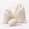 Sacs de rangement 12pcs sac en coton bricol