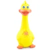 2021 Hot Sell Newest Screaming Chicken Pets Dog Cats Toys Squeeze Squeaky Sound Funny Safety Rubber For Dogs Molar Chew Toys