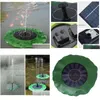 Trädgårdsslangar Solar Fountain Pool Munstycke Vattenpanelpanel Bird Bath Decoration Pond Pump Solar4209999 Drop Delivery Sports OU DHSLL