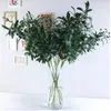 Dekorativa blommor Ten-Forked Artificial Olive Branch With Fruit Flower Plant Home Decoration Wedding