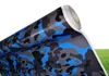 Arctic Blue Snow Camo Car Wrap With Air Release Gloss Matt Camouflage covering Truck boat graphics self adhesive 152X30M 9838969