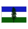 Indépendance Mouvement Cascadia Flags Banners 3x5ft 100D Polyester Design 150x90cm Couleur rapide et vive avec deux laiton GRO2363650