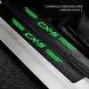 Car Door Edge Guards Sill Protector Luminous Anti Scratch Stickers for Mazda CX5 CX-5 Logo Rear Trunk Bumper Threshold Strips