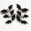 Schädelschläger Haare Clips Gothic Duckbill Clips Halloween Engel Fledermaus Haare Barrettes Lolita Haarnadel kreatives Haarstyling -Werkzeug