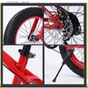 Bikes Ride-Ons Wolfs Fang Bicycle Fat Bike 20*4.0 Inch 21 Speed MTB Road Snow Mountain Outdoor Cycling Men Women Children Gift Aluminum Wheel L47