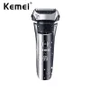 Shavers Kemei Washable Wet Dry Electric Shaver Men Lcd Display Razor Rechargeable Beard Trimmer Bald Head 3blade Shaving Hine System