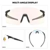 Óculos de sol dos óculos de bicicleta de bicicleta de ciclismo Pochromic Men Mulheres MTB Bicicleta Descoloração óculos Esporte Pesca Running Eyewear 240409