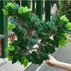 Decoratieve bloemen 12 stks/veel creatieve simulatie Banyan Elegant Branch Shape Artificial Leaf Engineering Modellering Home Decor