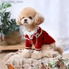 Ropa de perros New Earl Coat Shirt Camiseta Male Do Cat Weddin Clothin Teddy Bichon Yorkshire Maltés Fiesta de cumpleaños de Pomerania Do Clothy L49