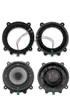 Auto -Audio -Tür -Bass -Lautsprecher Mat Audio Horn -Adapter -Kabelring Ring wasserdicht 6,5 Zoll für Tesla Modell 3 y