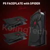 Cases New Arrival Hard Plastic ABS Replacement Shell Cover Faceplate For Playstation 5 Spider PS5 DIY Design Special Surface Treatment