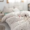 Set di biancheria da letto pastorale piccoli lenzuola floreale set cotone morbido comodo lettiera camera per gli ospiti adulti per il piumone doppio