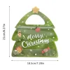 10pcs Sacs-cadeaux du festival de Noël parfait pour les anniversaires et décor de vacances idéal pour les biscuits à bonbons biscuits chocolat