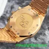 Słynny AP nadgarstek Epicka Royal Oak Series 26320or z diamentowym zestawem 18K Rose Gold Full Diamond Mens Watch Automatyczne maszyny