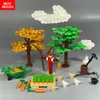 MOC Bricks Scarecrow Town Series Field Farm ACDRESSORIE Cidade Modelo