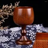 Verres à vin pour boire du verre décoratif en bois tasse de cocktails contenant de cocktails de décoration cristal