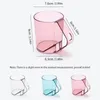 Новая чашка для стирки Портативная пластиковая зубная щетка для ванной комнаты Пластиковая прозрачная полоска рта в ванной комнате