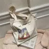 Bolsa de lona de arte literario retro Van Gogh Bag a gran capacidad Bolsa de compras para mujer Bolsa de mano plegable ecológica 240328