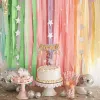 DIY GLITTER BLAT Black Gold Crepe Paper Streamers Rolls Birthday Party Decor Cortans Cortagens de Casamento Adulto Anniversary Supplies