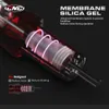 CNC Brasile Spedizione 20 pezzi Tattoo Police Needl Red Siringe Syringe Needl per tatuaggi RL/RM (0,3 mm)