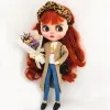 Blythe Dols Vêtements Pull d'hiver pour chaussures de poupée Boots OB24 AZONE Clothing Toys Accessoires