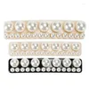 Clips de cheveux Perle de luxe Un clip de design français Barrette pour les femmes Girls Good Acetate Accessory Ornement Bijoux - Holder