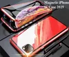 Luxury Double Side Glass 360 Magnetic Adsorption Metal Case For iPhone 11 Pro Max 12 Mini Pro 7 8 Plus Telefonfodral för iPhone XR X 3949044