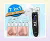 Face Nose Black Dot Pimple Blackhead Remover Electric Blackhead Vacuum Cleaner Pore Skin Care Tools Machine met 6 Head7049753