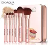 Bioaqua 7pcsset Pro Women Facial Makeup Brushes Set Face Cosmetic Beauty Eye Shadow Foundation Blush Brush Make Up Brush Tool6042928