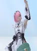 Ramrem Cosplay Costumes Rezero Kara Hajimeru ISEKAI Seikatsu Lolita For Woman Blue Pink Pinga Servant Servant Anim4263375