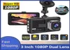 3 pouces 1080p Dual Lens Car dvr caméra