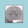 Sieradeninstellingen parel ketting oorbellen set sliver diy accessoires voor vrouwen bruiloft cadeau 5 drop levering dhgarden dhwti