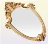 Mirrors Vintage Mirror Exquisite Makeup Bathroom Wall Hanging Gifts For Woman Lady Decorative Home Decor Supplies9024062