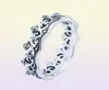 Tamanho 610 Lady Girls 925 Sterling Silver Ring Jewelry mais recente S925 Punk Style Cycle Crown 2316135