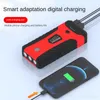 99800 mAh Auto Jump Starter Auto draagbare batterij Starter Power Bank Car Tyre Compressor Elektrische apparaten voor auto's Tyre Inflator