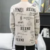 Sweaters voor heren Spring herfst mode afdrukken Cardigan Men Slim gebreide bovenkleding heren o kraag zipper breien trui jaag