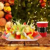 Tasses Party Paper Assiette décorative tasses accessoires décorations de Noël