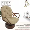 Wymiana poduszki S na zewnętrzny huśtawka wodoodporna krzesło krzesła siedziska wysoko tylne leżak
