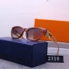 Gafas de sol de diseñador para hombres para mujeres Gafas de sol de la playa Fashion Fashion Polarizado Retro Marco de sol Goggle Goggle Gafas de sol con caja