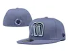 Takılmış şapka snapbacks boyut şapka basketbol şapkası Tüm takım logosu erkek ve kadın açık hava sporları işlemeli pamuklu düz ayakkabılar kapalı elastik güneş şapka karışık sipariş boyutları 7-8 m15